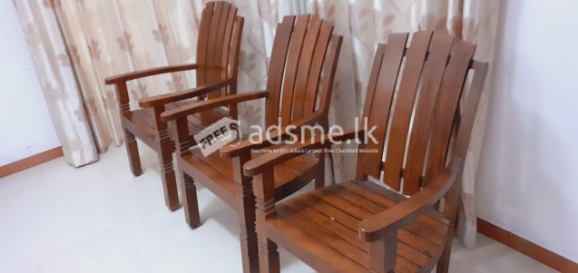 Sofa set and veranda chairs