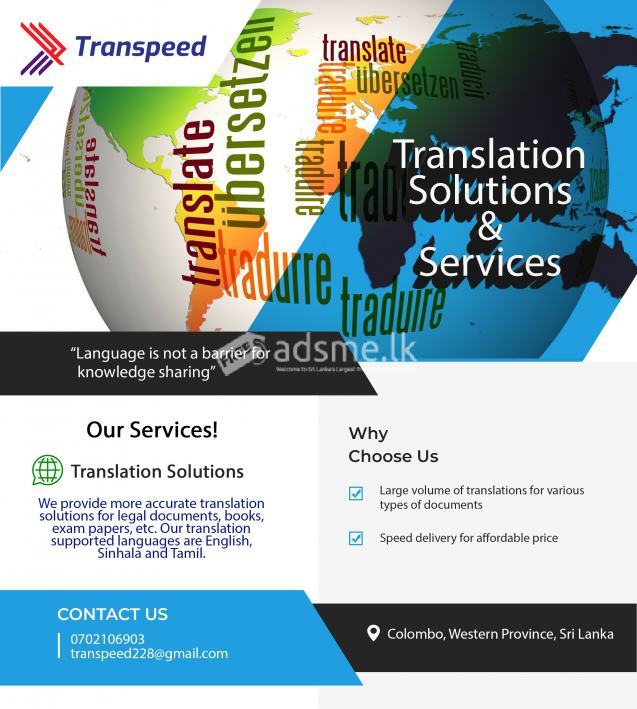 Translation Solutions & Services