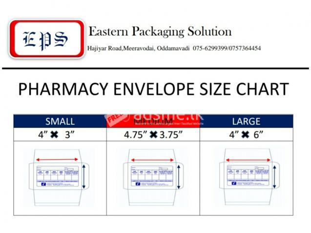 Pharmacy envelopes