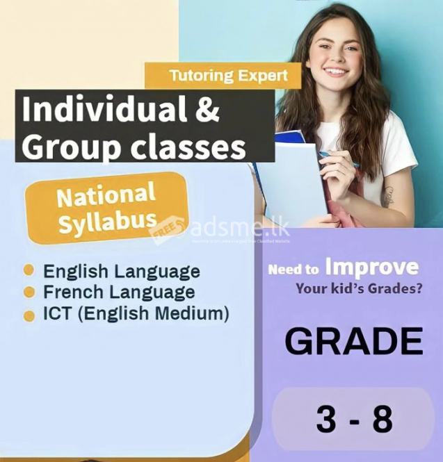 English / ICT CLASSES 3-8