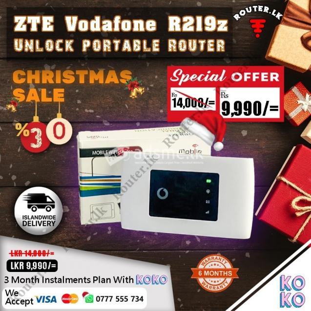 ZTE Vodafone R219z Unlock Pocket Router 4G All sim 150Mbps