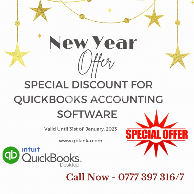 Special offer for the QuickBooks Accounting Software