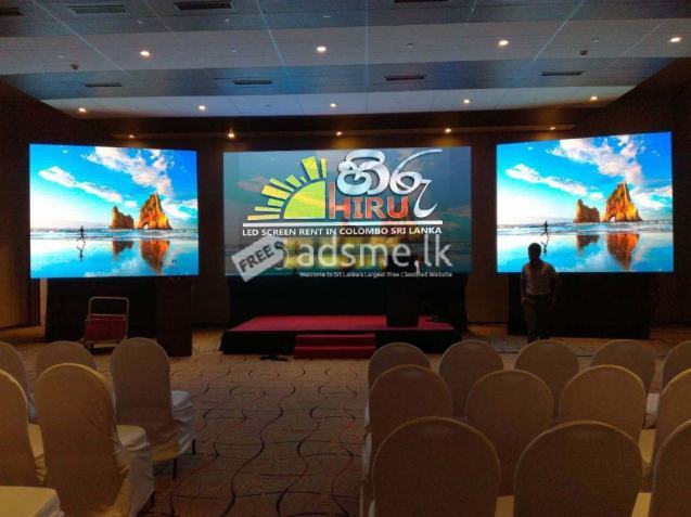 LED Digital video screen for Rent Colombo