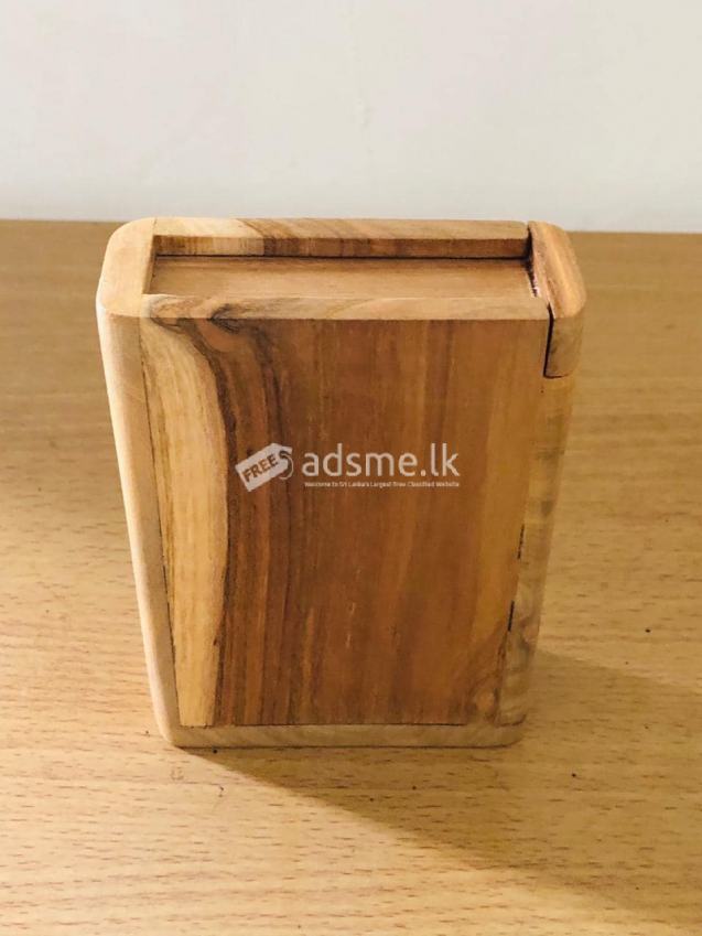 Jewellery / Item/ Cigarette box - Storage wooden