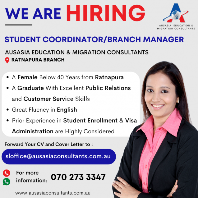 Branch Manager / Student Coordinator