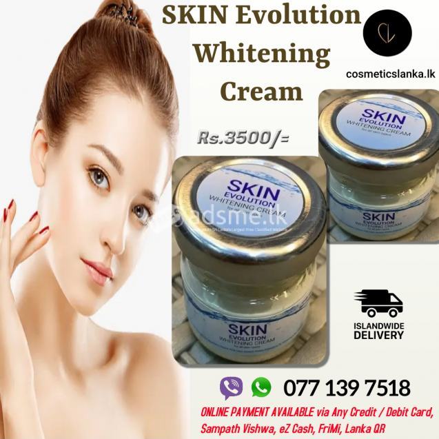 Skin evolution whitening Cream
