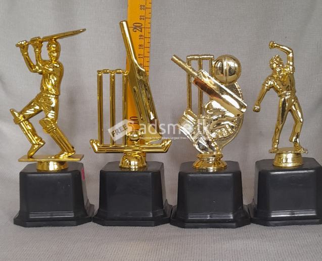 Sports trophys action cups
