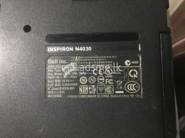 Dell inspiron N4030 (i3) laptop for sale