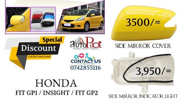 Honda side mirror indicator & cover FIT Gp1/Shuttle/Insight