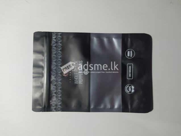 printed zipper pouch