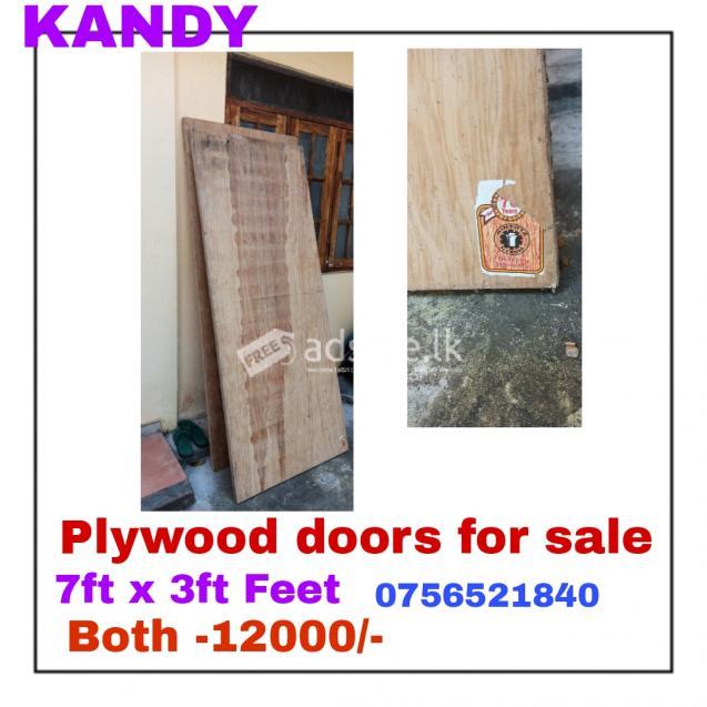 brand-new Plywood doors