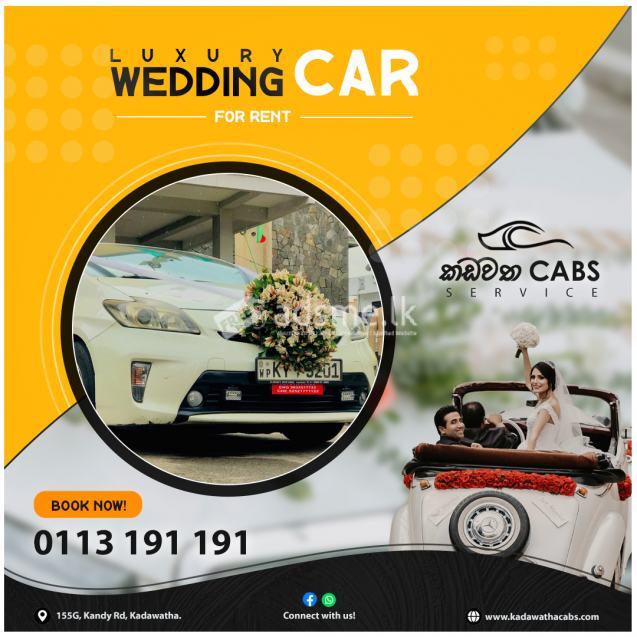 BEST WEDDING CAR SERVICE IN KOLONNAWA 0742981298