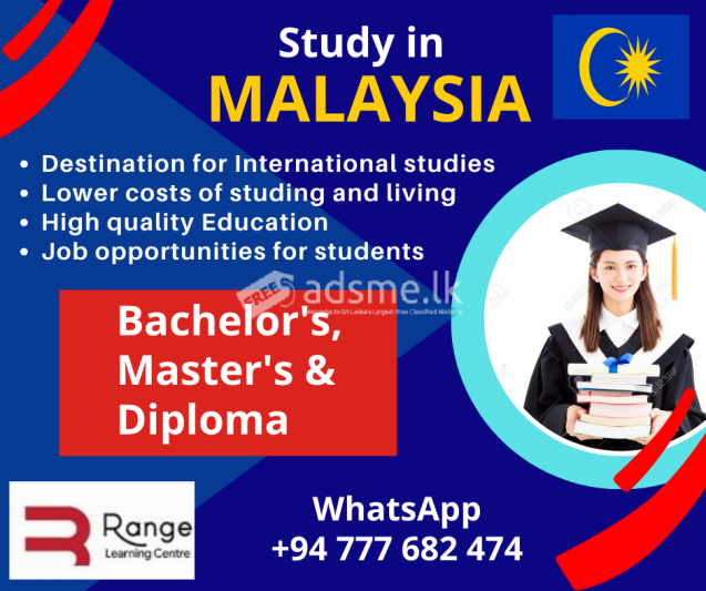 Study in Canada, Australia, UK, USA, Ireland and Malaysia