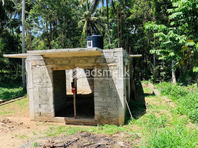 A house under construction for sale in Kandy