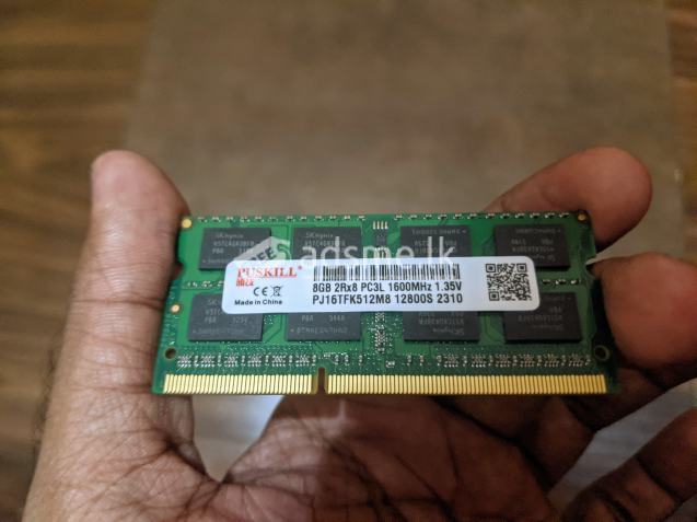 DDR3 8gb Laptop Ram
