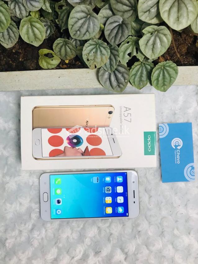 Oppo A57 Oppo A57  Ram 4Gb  Rom 64Gb  Finger print (Used)