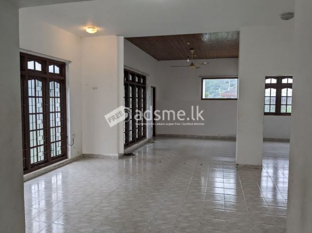 House for rent at Nattharampotha, Kandy