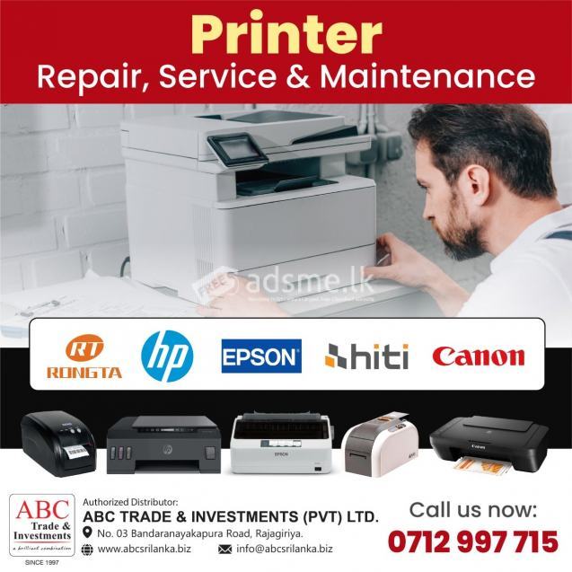 Printer maintenance & repairs