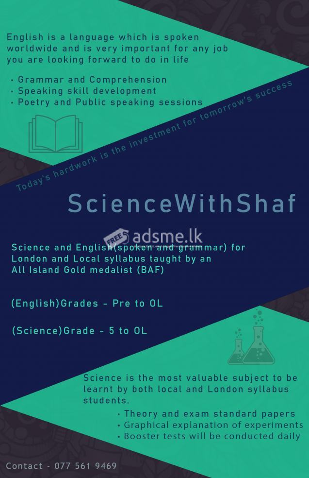 _science with shaf_ (AL & OL)