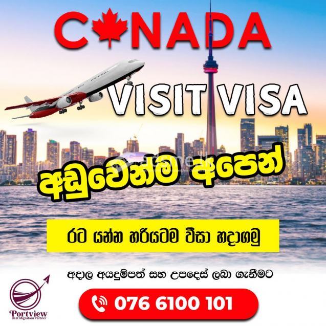 Canada Visit VISA Lowest Price in Sri Lanka