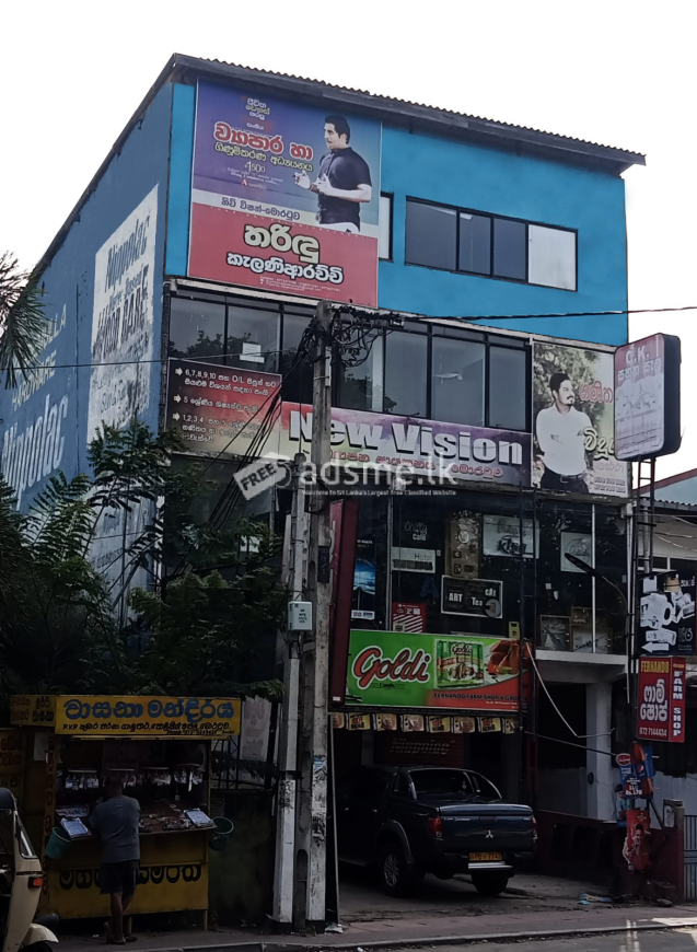 Commercial Property for rent in Moratuwa facing the Main Galle Road