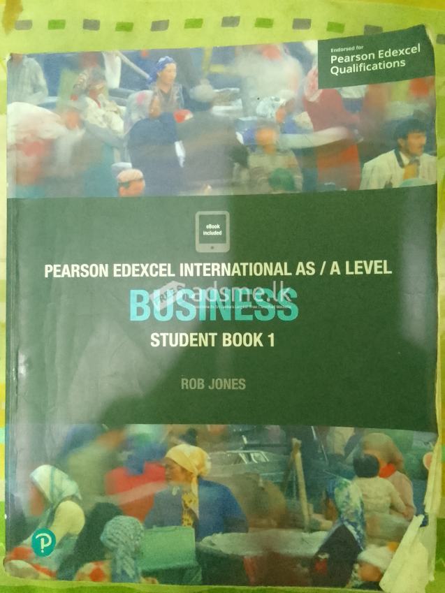 Edexcel As level student book of Accounting Business studies and economics