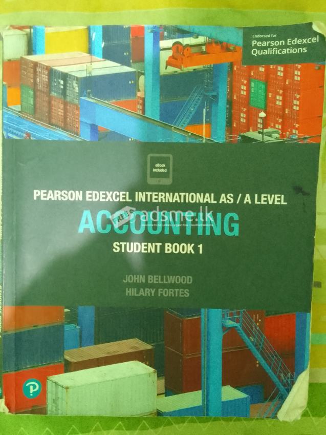 Edexcel As level student book of Accounting Business studies and economics