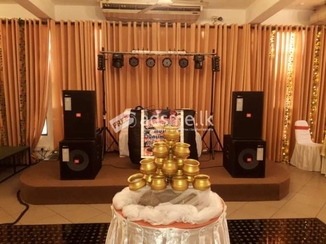 dj sounds for wedding , engagement function