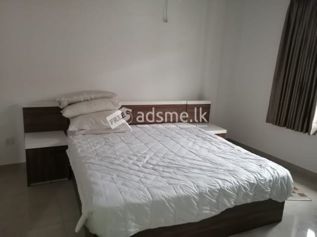 72” x 78” King size bed with side cupboards and mattress