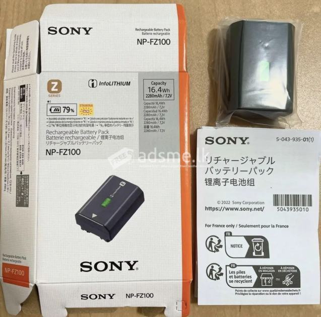 Sony NP-FZ100 Camara Battery