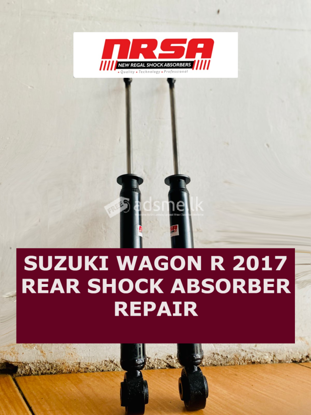 SUZUKI WAGON R 2017 REAR SHOCK ABSORBER REPAIR IN SRILANKA WITH BEST QUALITY AND WARRENTY
