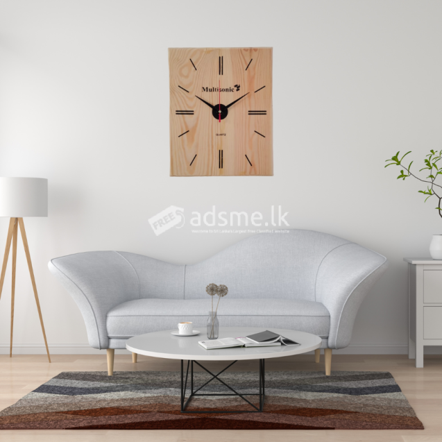 Wooden wall clocks