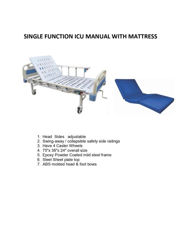 HOSPITAL BED FOR SHORT AND LONG TERM RENT