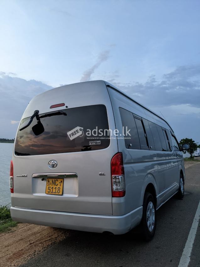 KDH High Roof Van For Hire