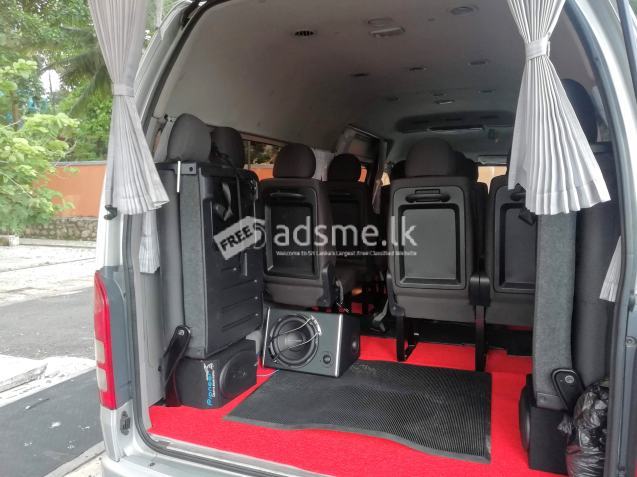 KDH High Roof Van For Hire