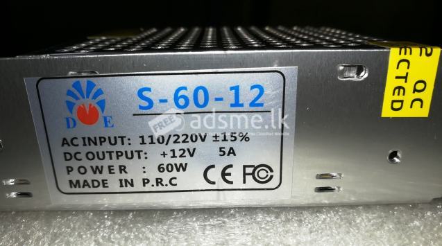 POWER SUPPLY (12VDC/5A)