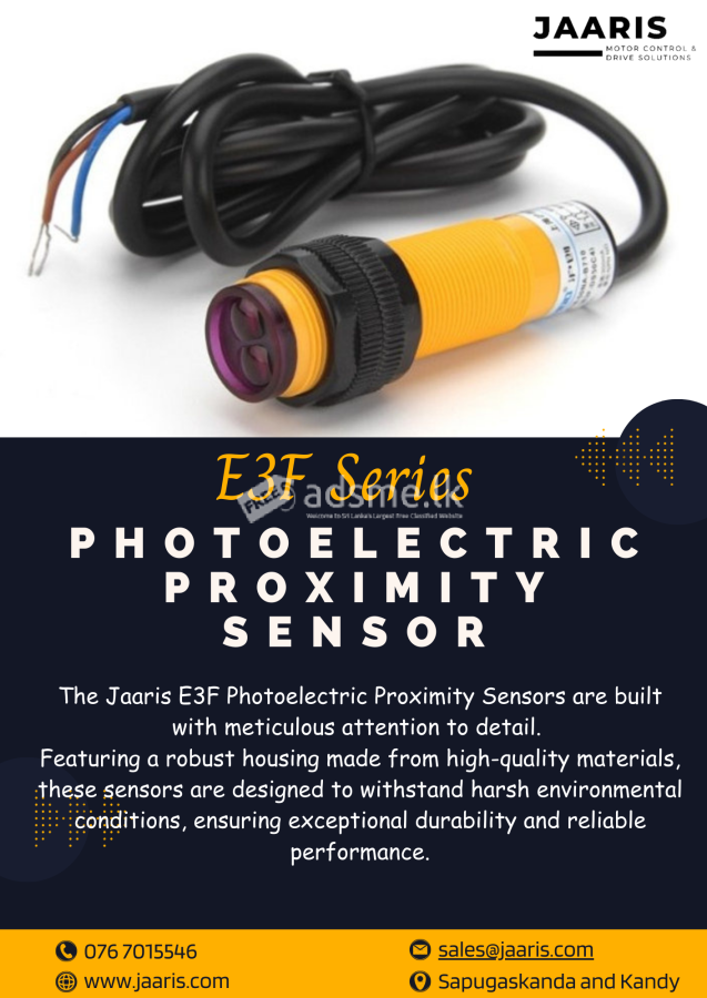E3F Series Photoelectric Proximity Sensor