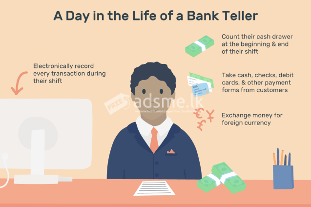 Teller /Cashier Vacancy  ( Kiribathgoda branch )