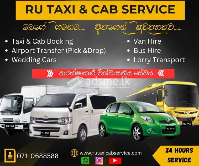 Balangoda Taxi Cab Bus Lorry Van For Hire 0710688588