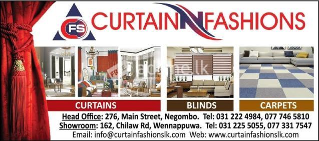 Curtain Fabrics & Accessories Negombo