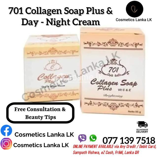 Collagen plus vit E day&night cream and soap 701