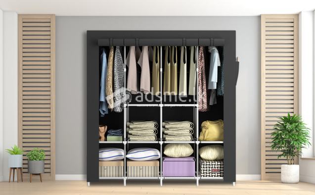 4 Colunm Wardrobe Cloth Cupboard