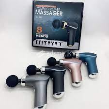 Compact-Power Massage Gun 8 Heads Vibration