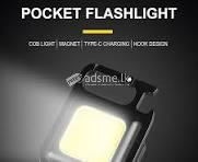 COB Mini Re- chargeable Keychain Light