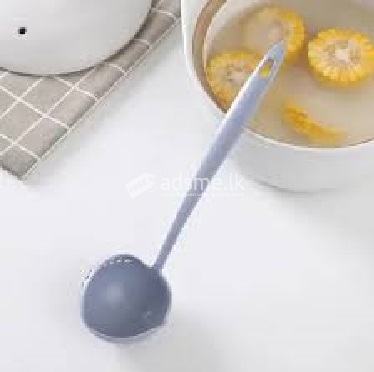 Spoon Soup - 2 In 1 Long Handle Home Strainer