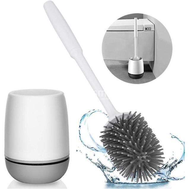 Wall-Mounted - TPR Silicone Head Toilet Brush