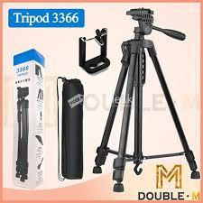 Tripod Model -3366 - Camera Stand with Phone Holder -