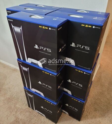 Sony Playstation PS5 Digital/Disc Edition Console Bundle + Extras