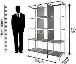 Roll up 3-Colunm Cloth Wardrobe