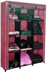 Roll up 3-Colunm Cloth Wardrobe
